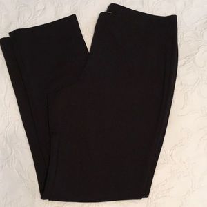 Black pull on pant